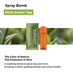 ZDEER Oral Spray Refill with Mist Nozzle (No Main Device)– Mint Flavor Series