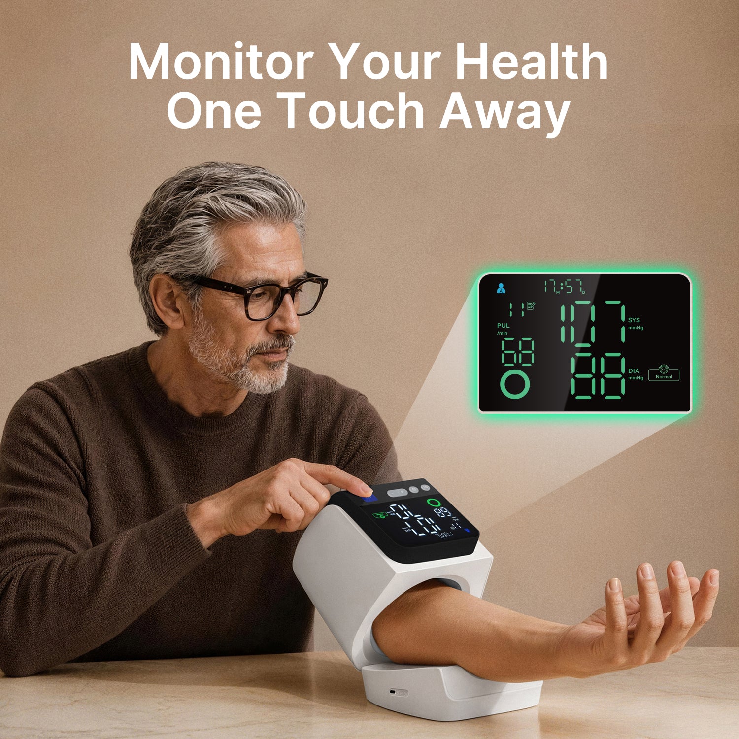 Zdeer Arm-type blood pressure monitor
