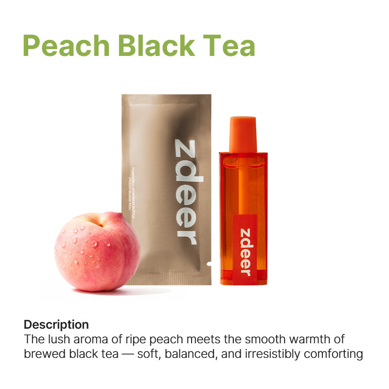 Peach Black Tea Flavour-- PW13 Refillments