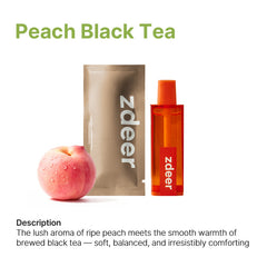 Peach Black Tea Flavour-- PW13 Refillments