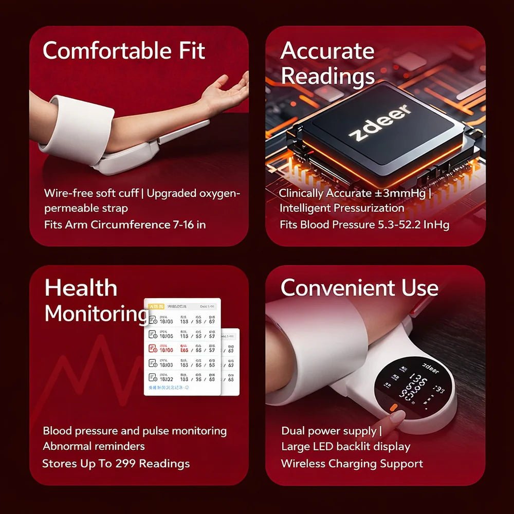 Zdeer Arm - type blood pressure monitor - Zdeer - Zdeer