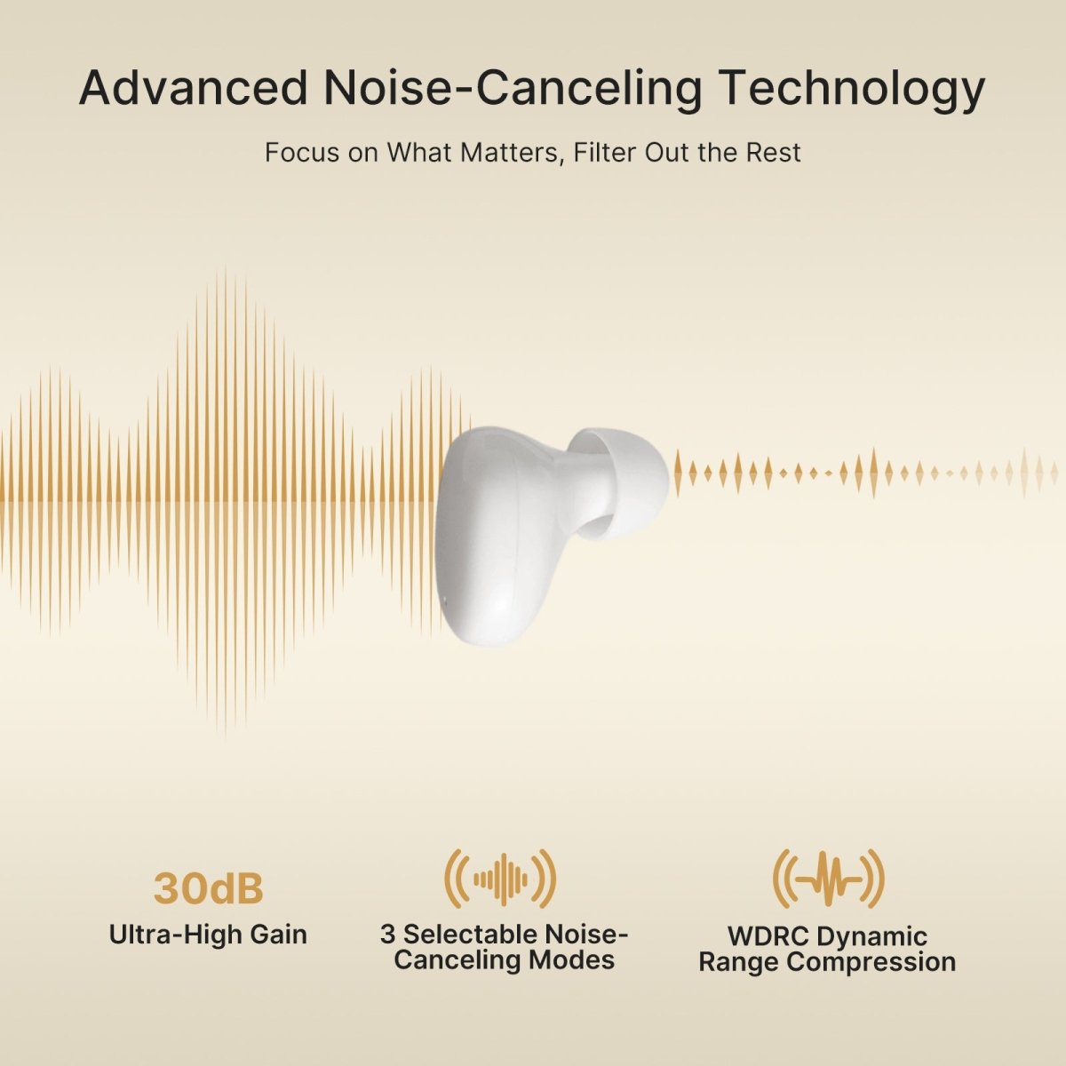 Zdeer Button - style hearing aid - Zdeer - Zdeer