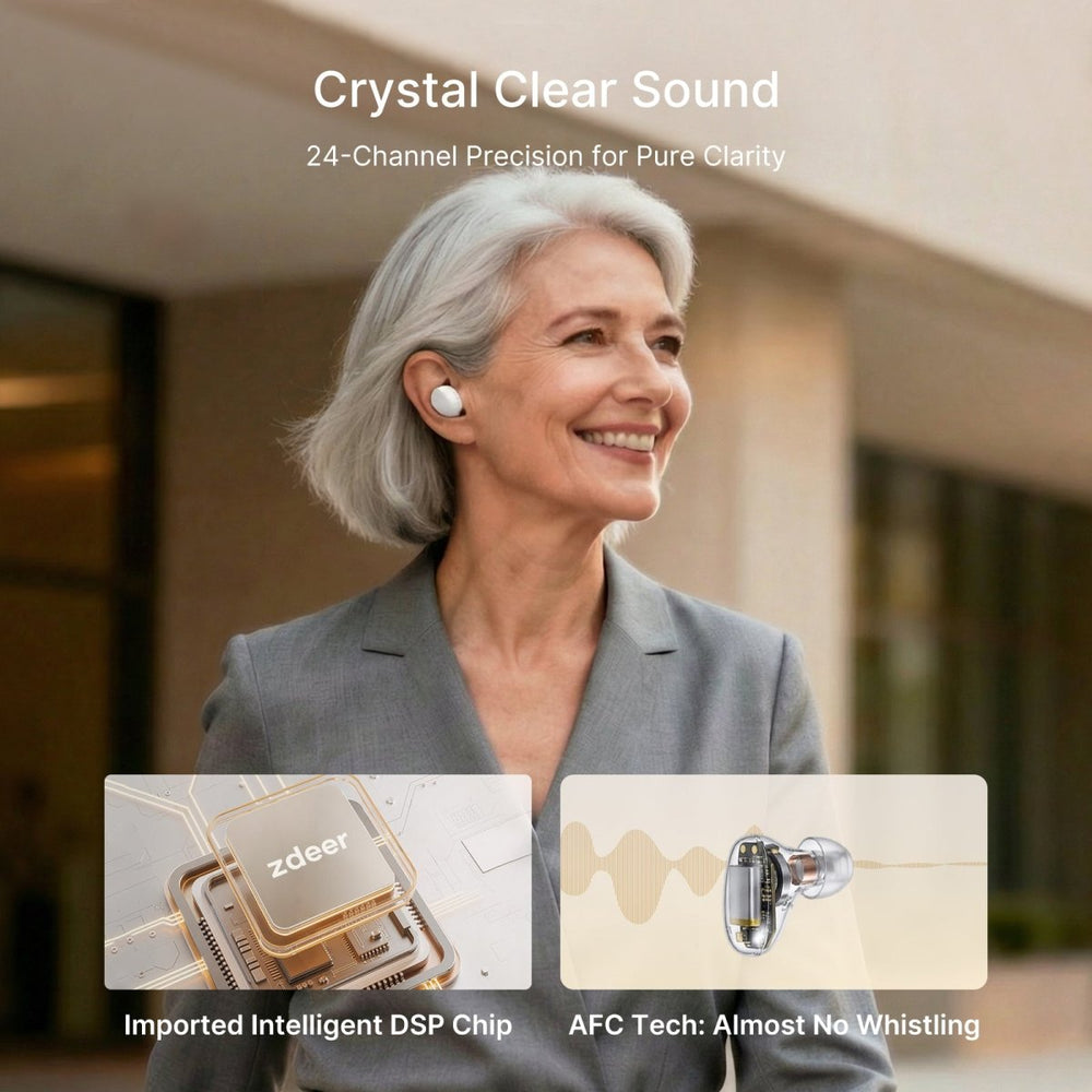 Zdeer Button - style hearing aid - Zdeer - Zdeer